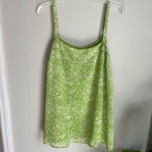 Torrid Lime Green Floral top